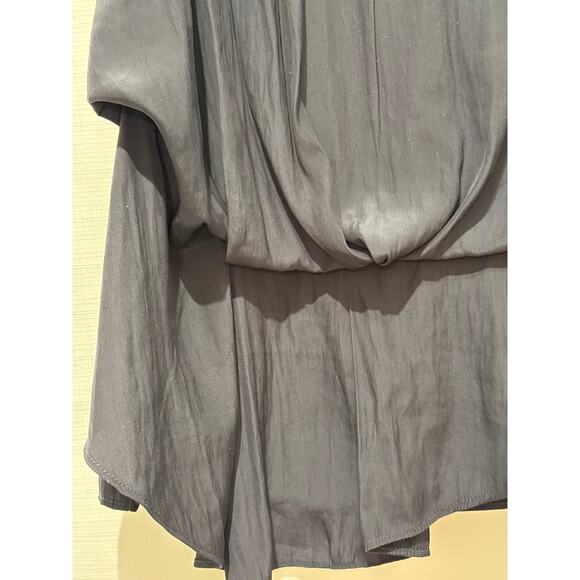 ULLA JOHNSON Gray Sleeveless Asymmetric V Neck Tunic Top 6 - Picture 5 of 5